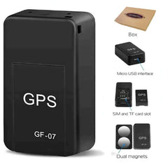 Mini GPS Tracker - GF07 Mini Smart GPS Real-Time Tracking Locator Magnetic