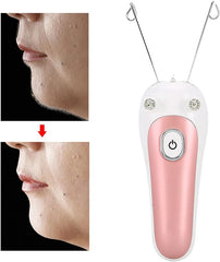 Electric Facial Threading Hair Removal – Painless Hair Remover for Women & men's
