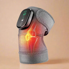 جهاز تدليك كهربائي 2 في 1 للتدفئة والاهتزاز للركبة والكتف والمرفق